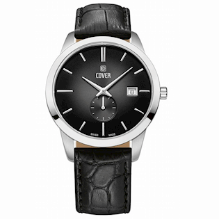Rustfri Stål Quartz Herre ur fra Cover, CO194.03
